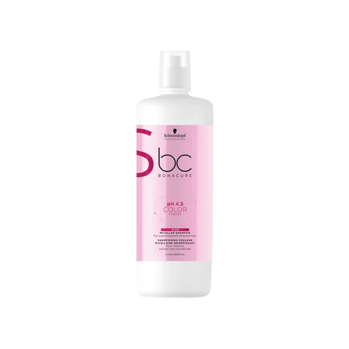 Schwarzkopf Bc Color Freeze Rich Shampoo 1000Ml