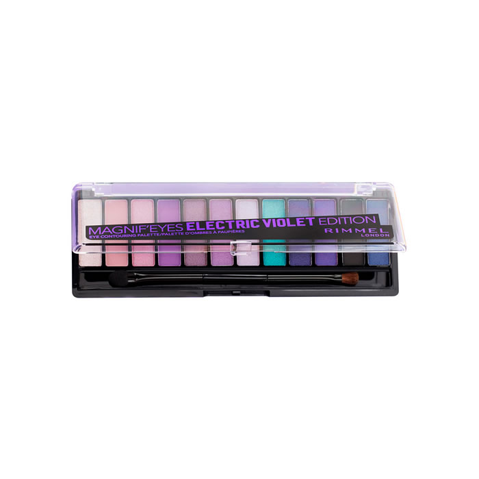 Rimmel London Magnif&#39;Eyes Eyeshadow Palette 008 Electric Violet 12 Shades
