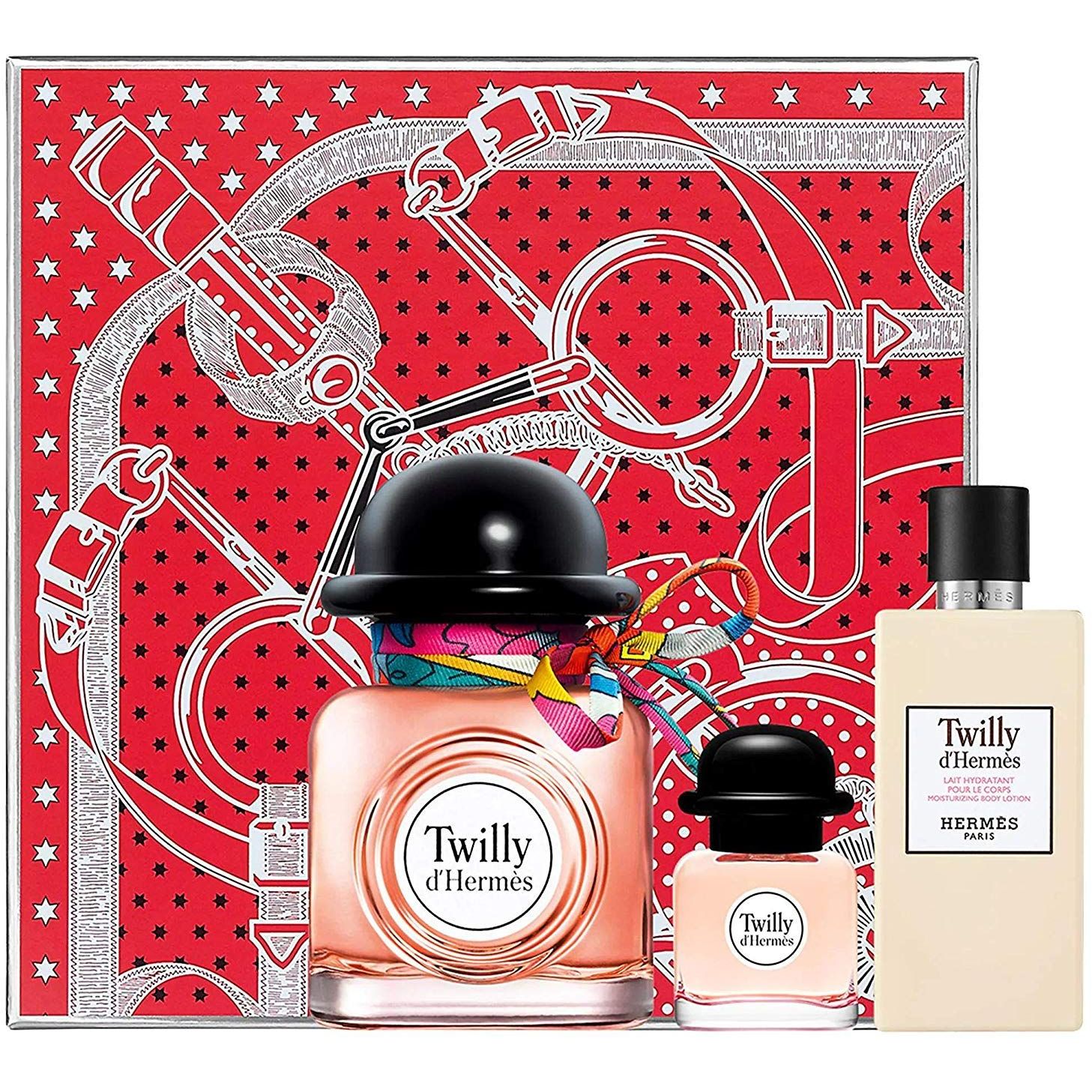 Kit Twilly D&#39;Hermes Eau De Parfum 50Ml +Mini +Body Lotion 40Ml Hermes Xmas&#39; 18
