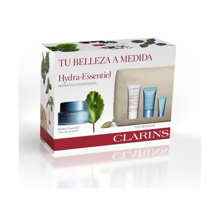 Clarins Hydra-Essentiel Crema Idratante Per Pelle Normale O Secca 50Ml Set 5 Parti 2020