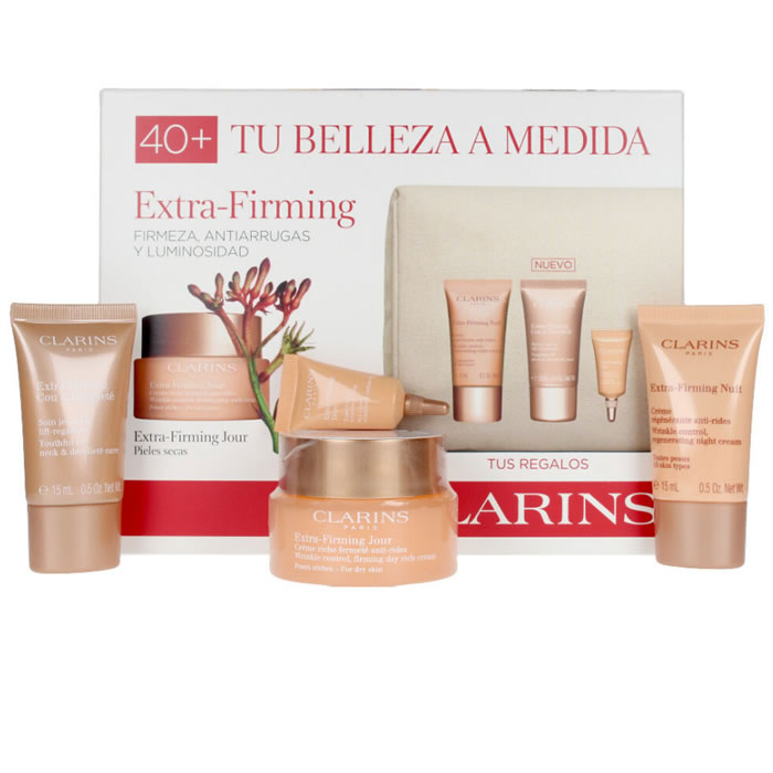 Clarins Extra-Firming Crema Antirughe Speciale Pelle Secca 50Ml Set 5 Parti 2020