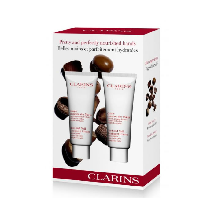 Clarins Hand And Nail Treatment Cream 2X100Ml