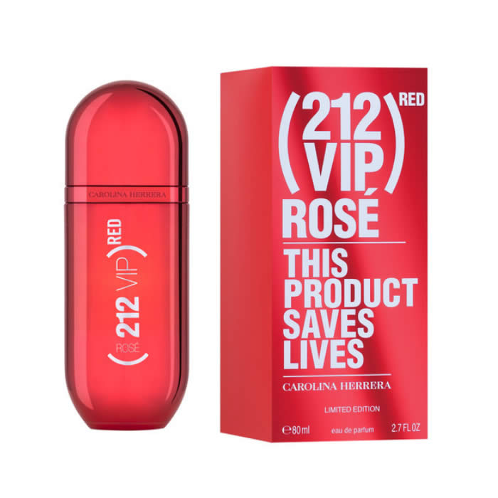 Carolina Herrera 212 Vip Rosé Eau De Parfum Spray 80Ml Limited Edition 2020