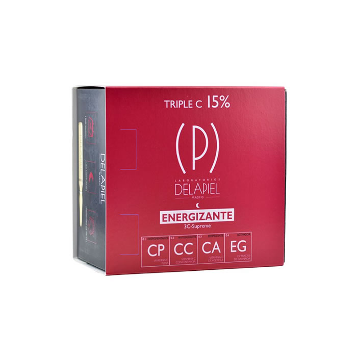 Delapiel Energizing Ampoules Triple C 15% 15X2Ml
