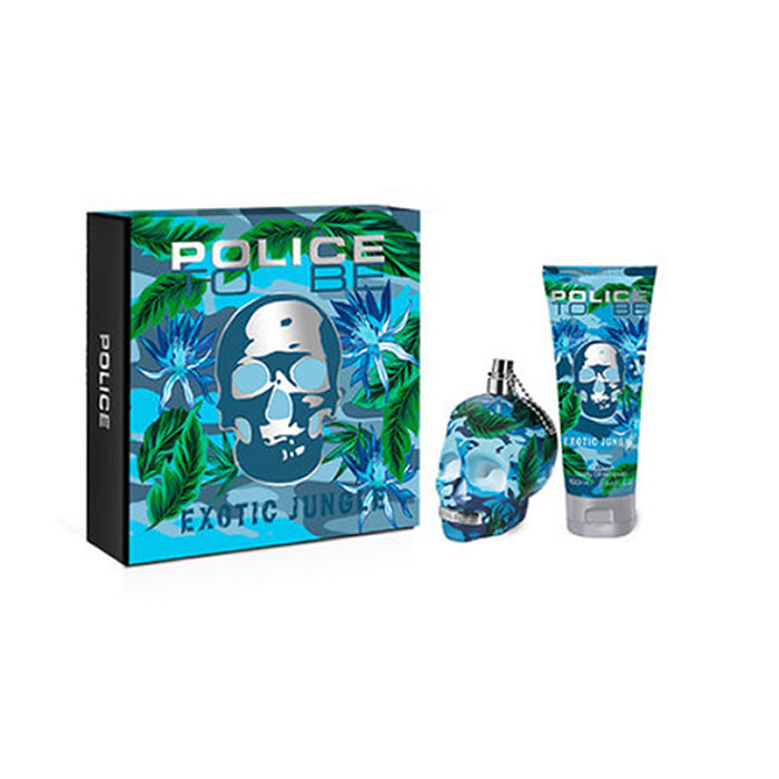 Police To Be Exotic Jungle Man Eau De Toilette Spray 75Ml Set 2 Parti 2019