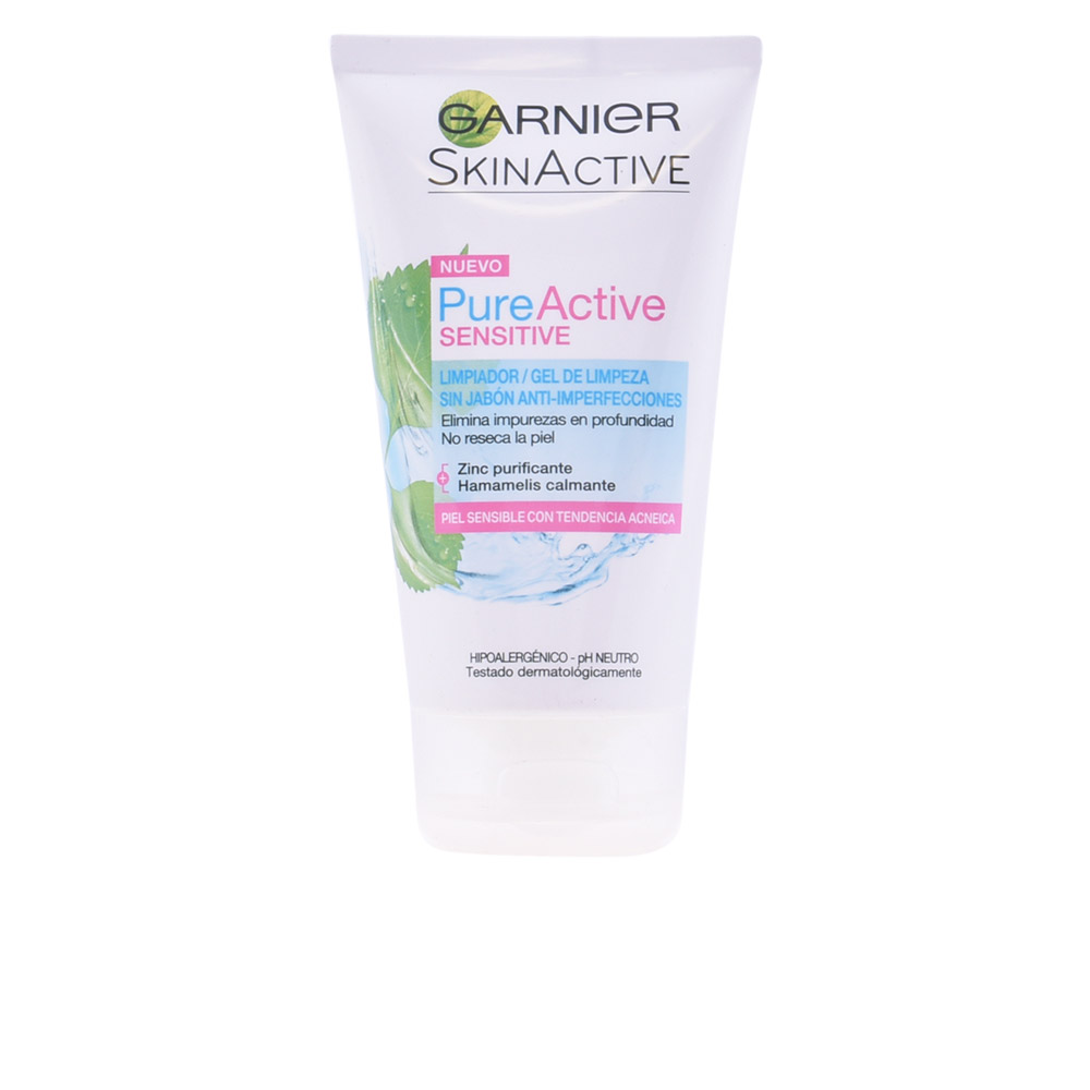 Garnier Skinactive Pure Active Sensitive Skin Cleansing Gel 150Ml