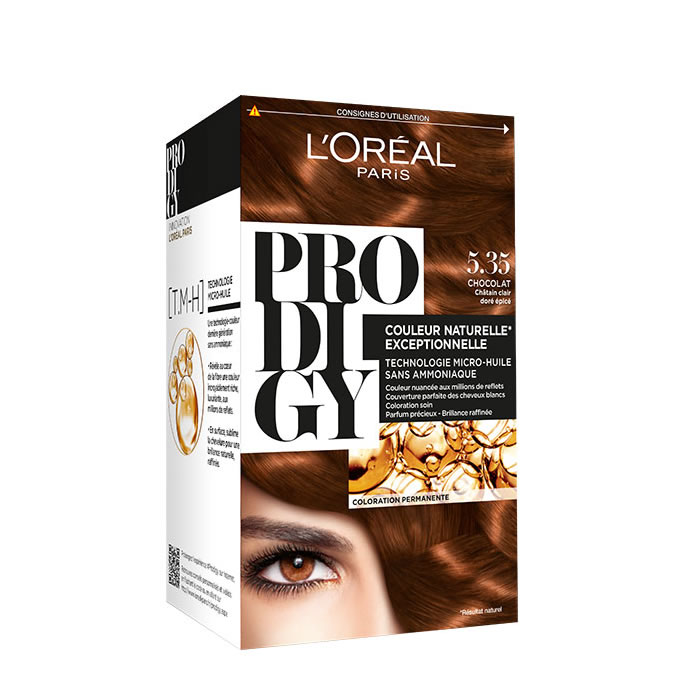 Loreal Permanent Hair Color Prodigy 5.35 Chocolat