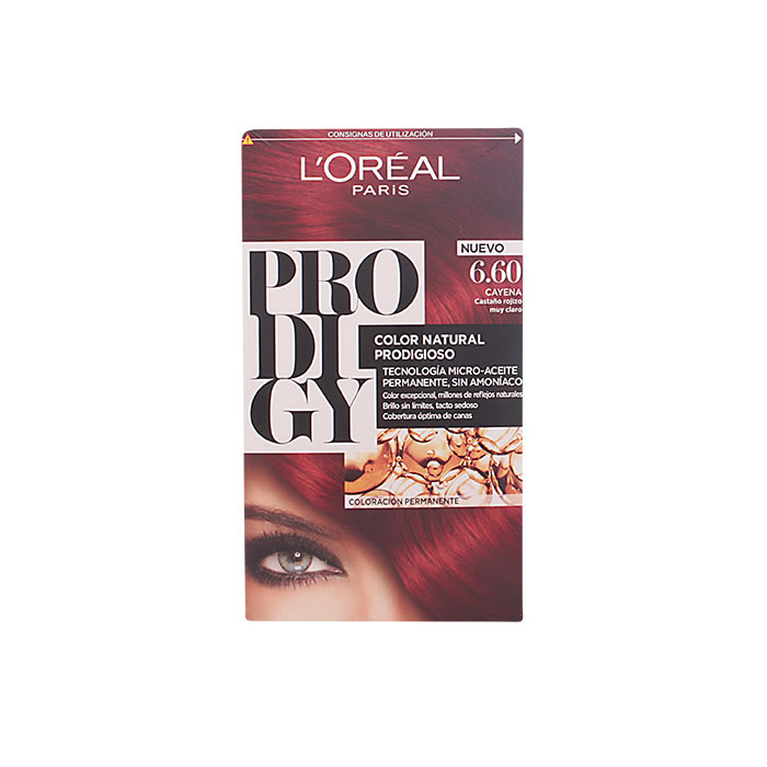 Loreal Permanent Hair Color Prodigy 6.60 Cayena