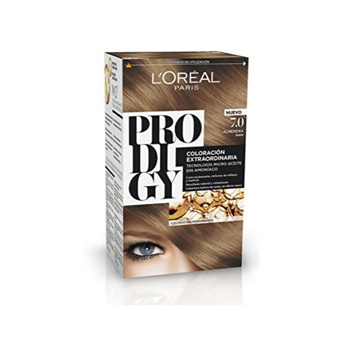 Loreal Permanent Hair Color Prodigy 7.0 Almond