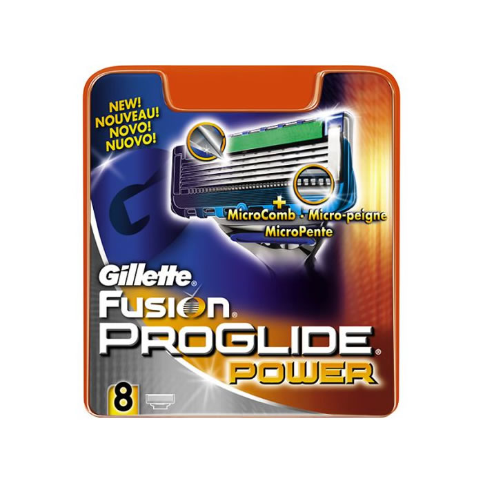 Gillette Fusion Proglide Power Ricarica 8 Unitá