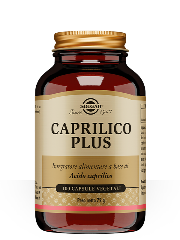 Caprilico Plus Solgar 100 Capsule Vegetali