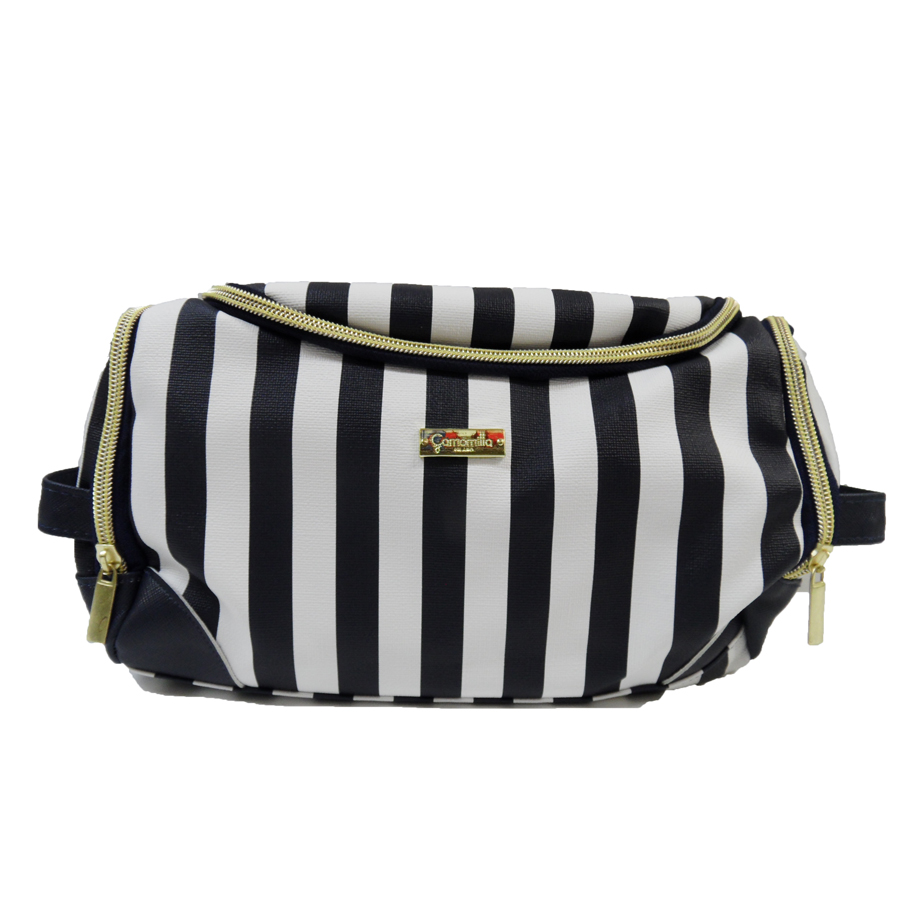 Camomilla Necessaire Bag Blue Stripes Ref. 27804