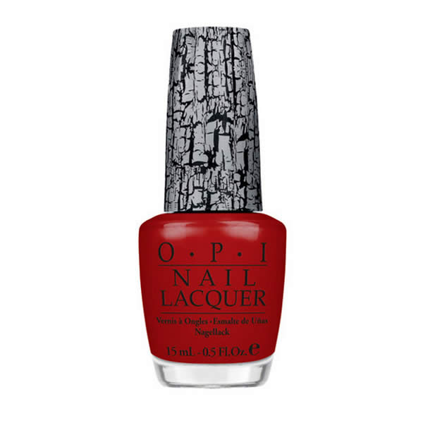 Opi Nail Lacquer Nle55 Red Shatter 15Ml