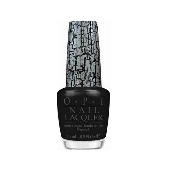 Opi Nail Lacquer Nle53 Black Shatter 15Ml