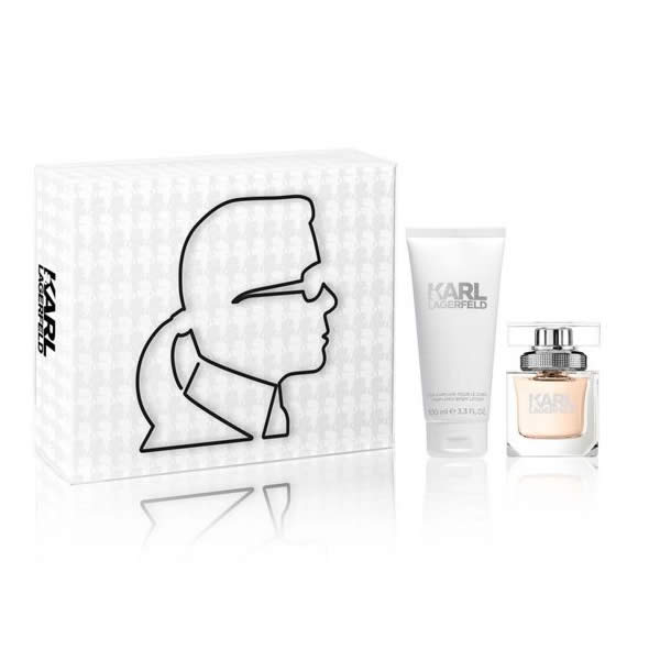 Karl Lagerfeld Femme Eau De Parfum Spray 45Ml Set 2 Parti