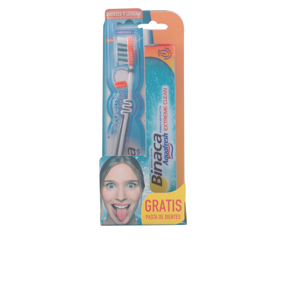 Binaca Extreme Clean Spazzolino Da Denti Medio Set 2 Parti