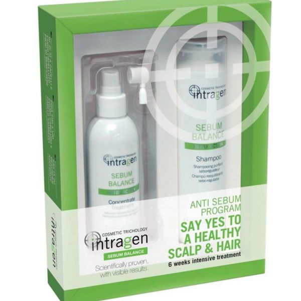 Revlon Intragen Sebum Balance Shampoo 250Ml Set 2 Pieces