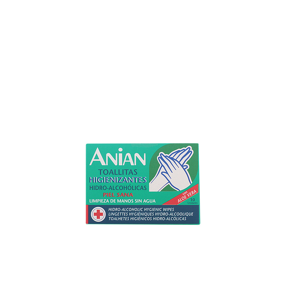 Anian Hidro Alcoholic Hygienic Wipes 10 Units
