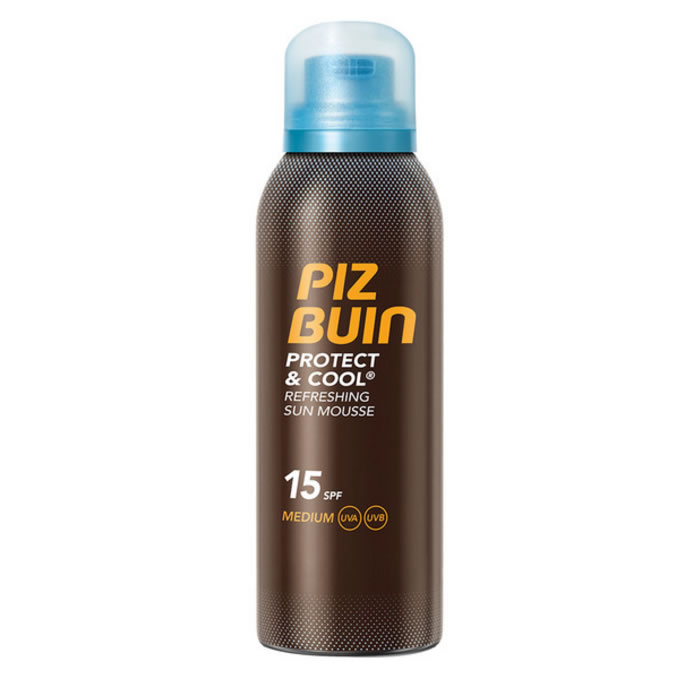 Piz Buin Protect And Cool Refreshing Sun Mousse Spf15 150Ml