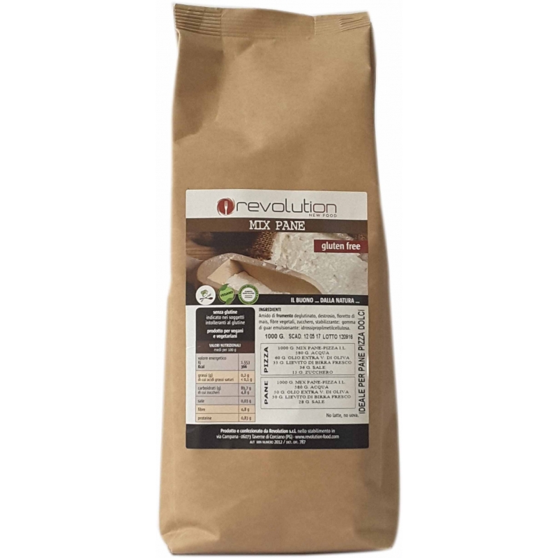 Revolution Mix Pane Pizza E Lievitati Senza Glutine 1 Kg