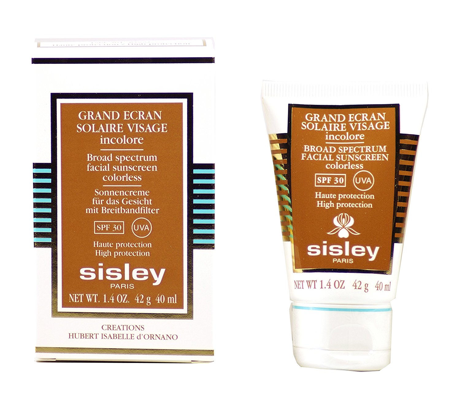 Sisley Grand Ecran Incolore Crema Solare Spf 30 40Ml
