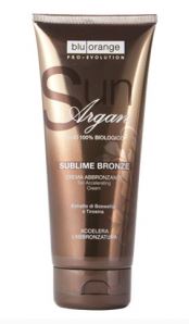 Blu Orange Sun Argan Sublime Bronze Crema Acceleratore Abbronzatura 200Ml