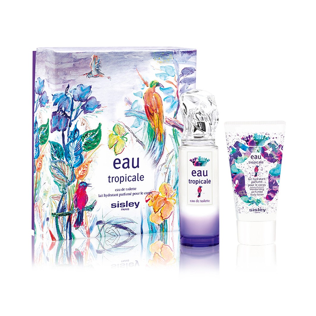 Sisley Eau Tropicale Kit Eau De Toilette Vapo 50 Ml + Lait Corps 100Ml