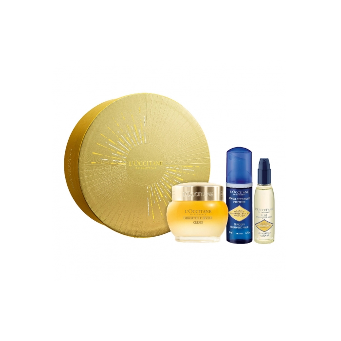 Loccitane Divine Immortelle Crema 50Ml Set 3 Parti 2018