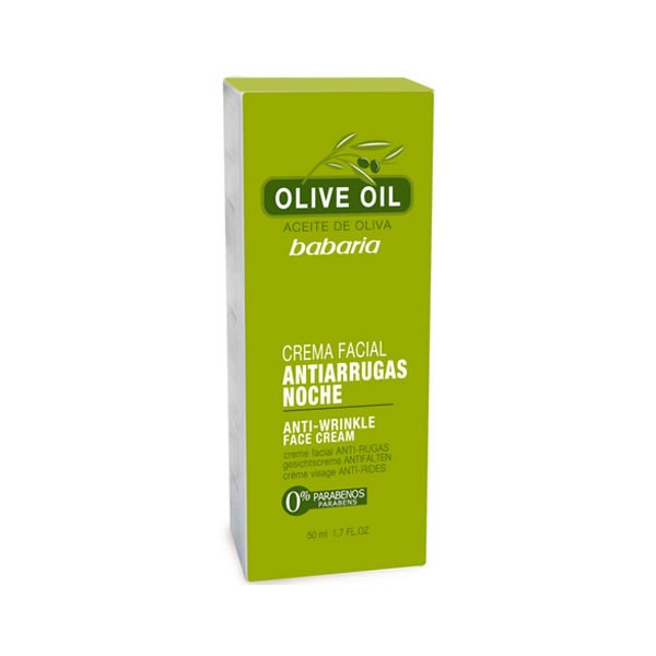 Babaria Olive Oil Anti Wrinkle Night Face Cream 50Ml