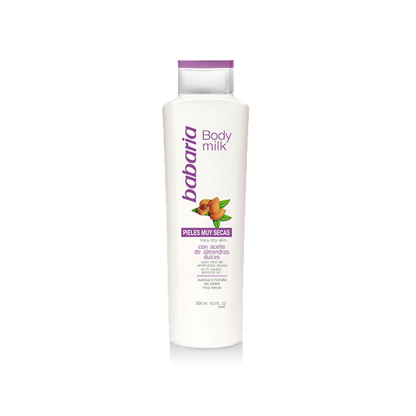 Babaria Sweet Almonds Body Milk Very Dry Skin 500Ml