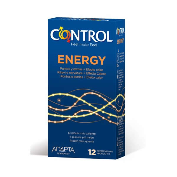 Control Preservative Energy 12 Units