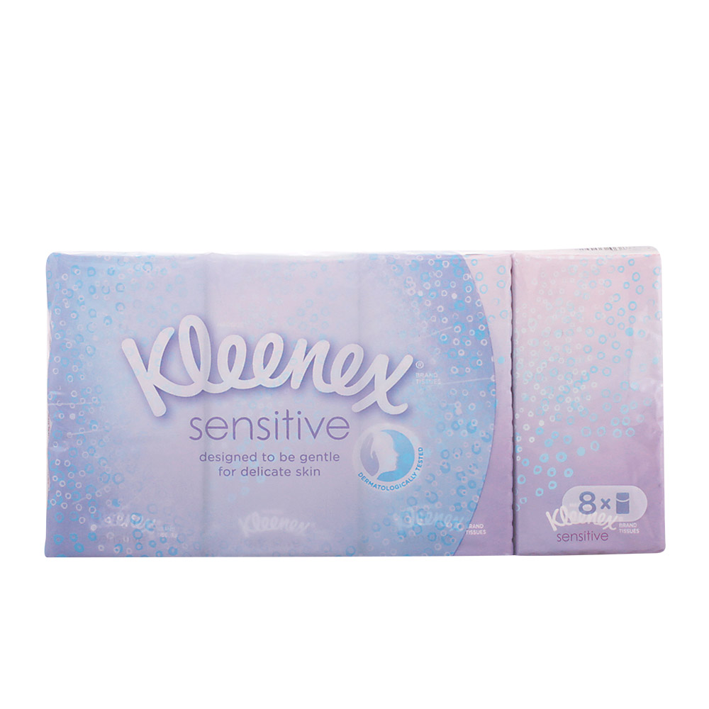 Kleenex Sensitive Tessuti Tascabili 8 Unitá