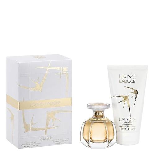 Lalique Living Set Eau De Parfum Vapo 50Ml + Bagno Doccia 150Ml