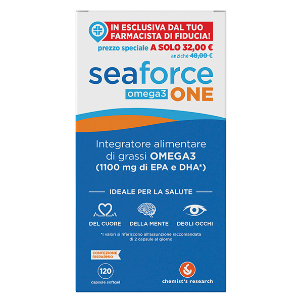 Seaforce One Omega 3 Chemist&#39;S Research 120 Capsule