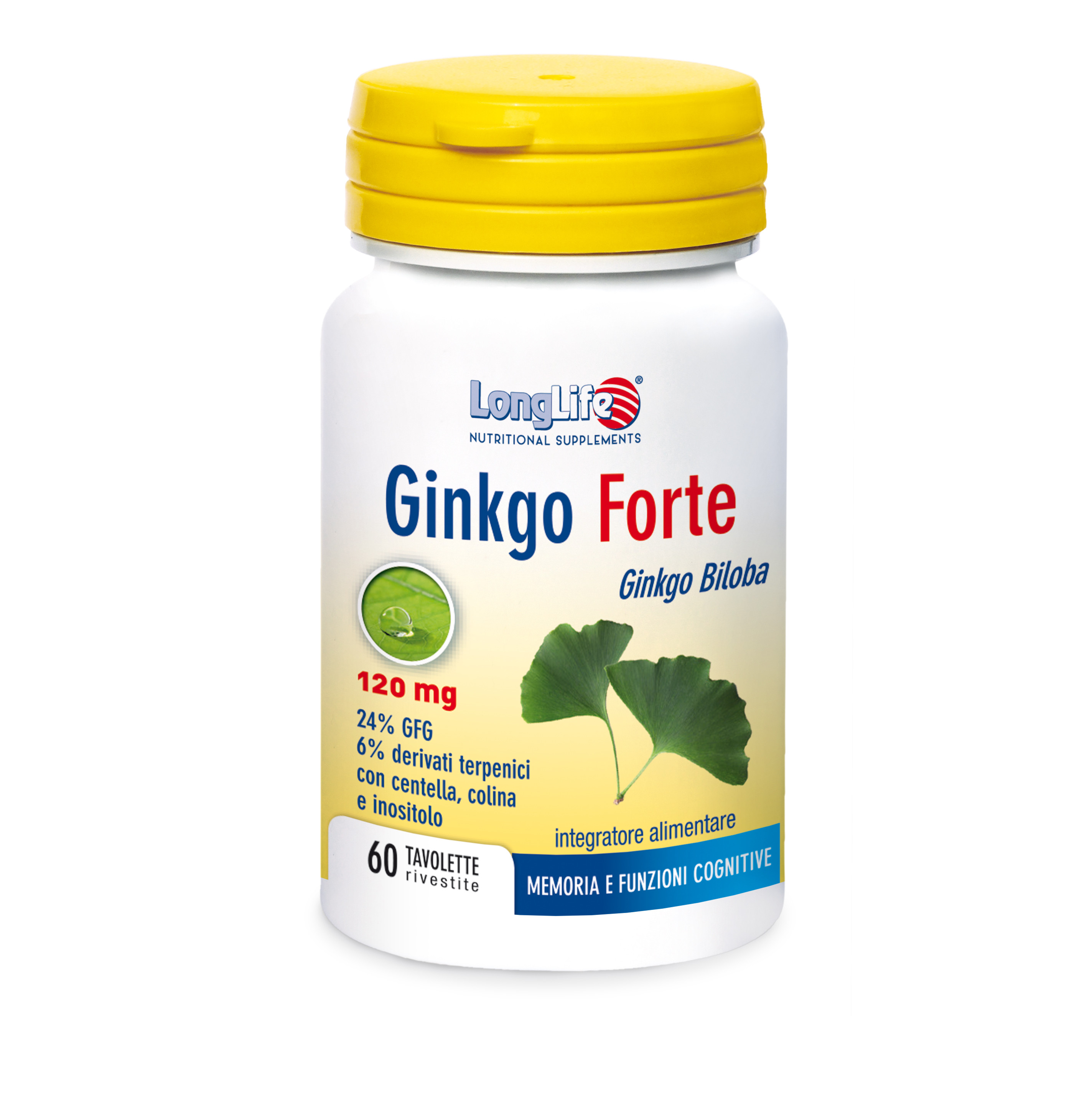 Ginkgo Forte Longlife 60 Tavolette Rivestite