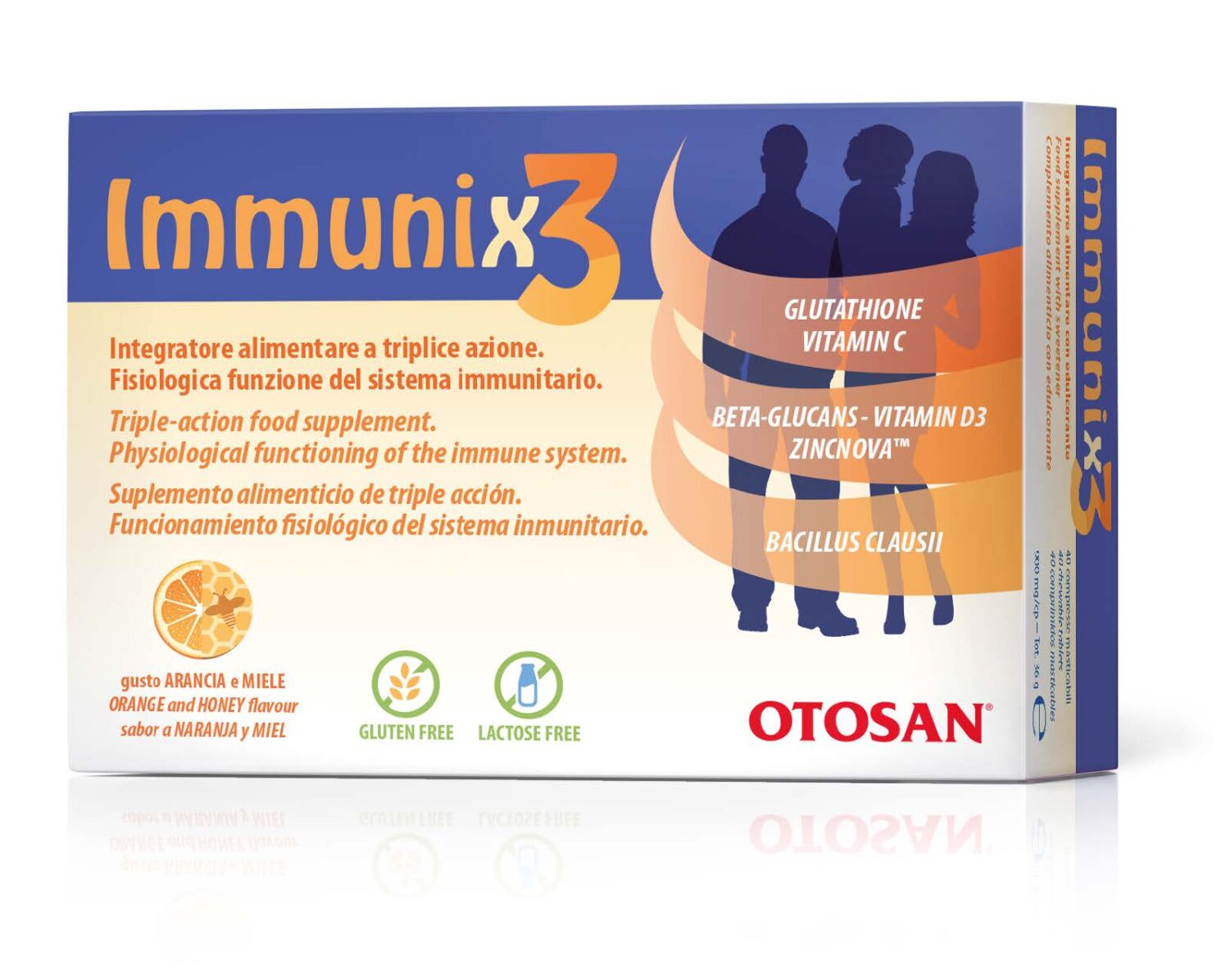 Immunix3 Otosan 40 Compresse Masticabili