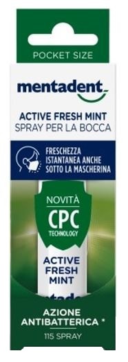 Active Fresh Mint Mentadent 15Ml
