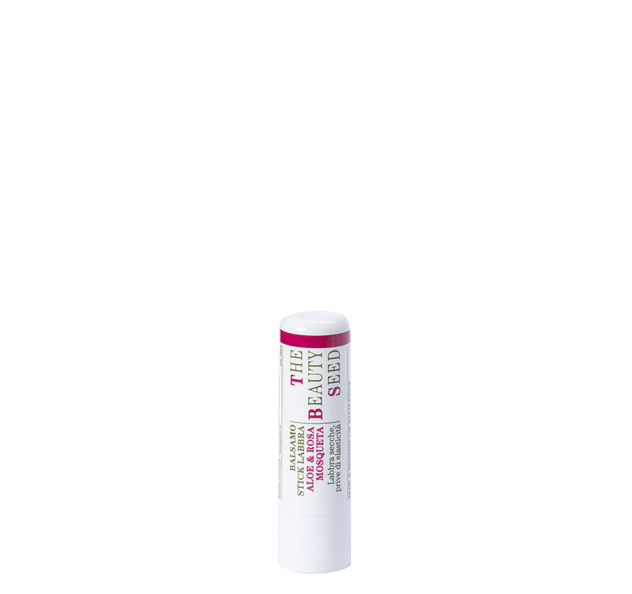 The Beauty Seed Balsamo Labbra Aloe Rosa Mosqueta Bioearth 5,5Ml