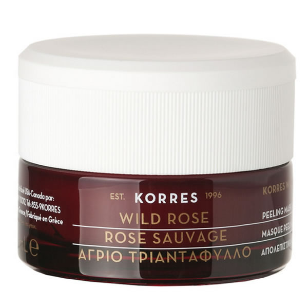 Korres Wild Rose Peeling Mask Aha 10% 40Ml