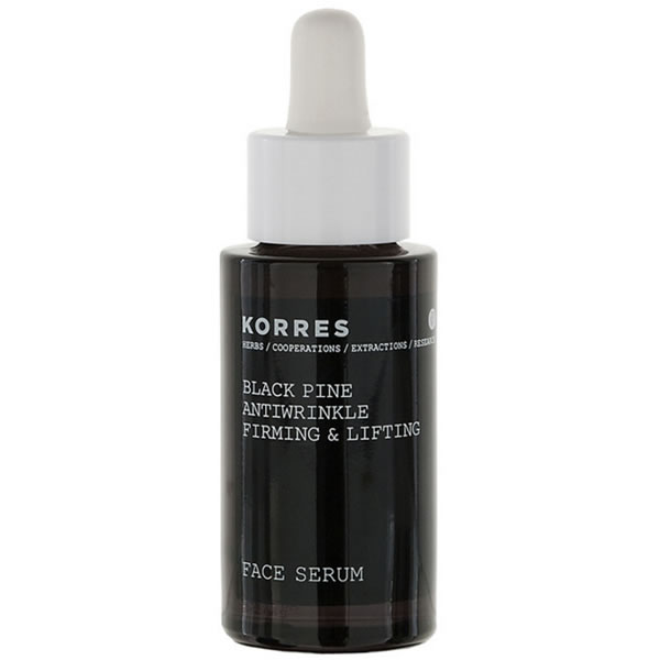 Korres Black Pine Antiwrinkle Firming And Lifting Face Serum 30Ml