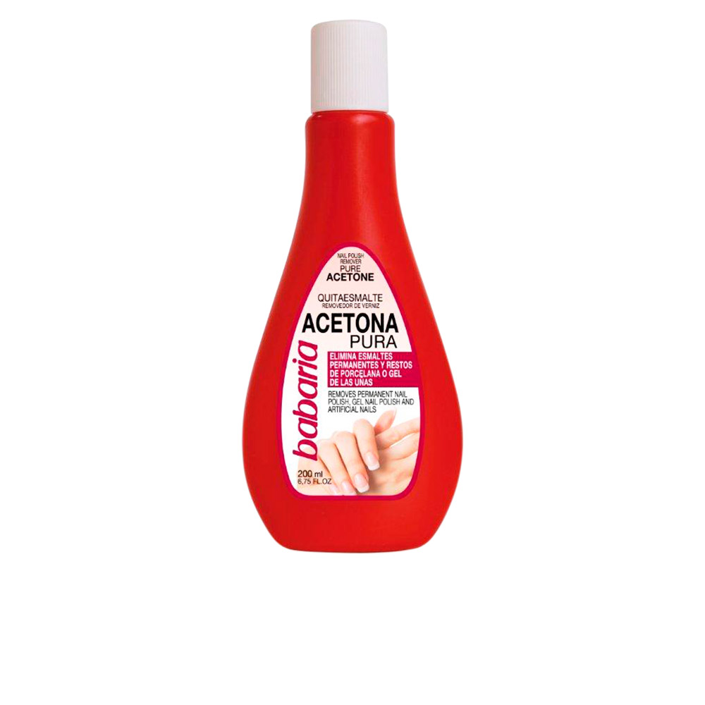 Babaria Acetone Puro Esmalti E Gel Permanenti 200Ml