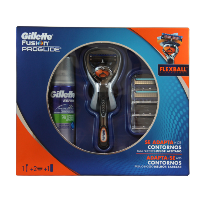 Gillette Fusion Proglide Flexball Set 2 Parti 2018