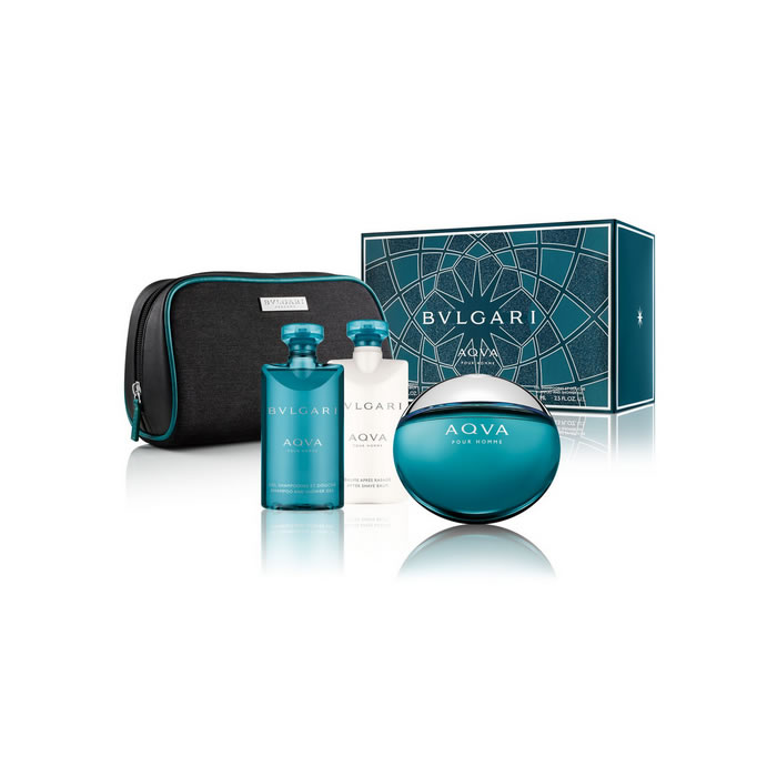 Bvlgari Aqva Pour Homme Eau De Toilette Spray 100Ml Set 4 Parti 2018