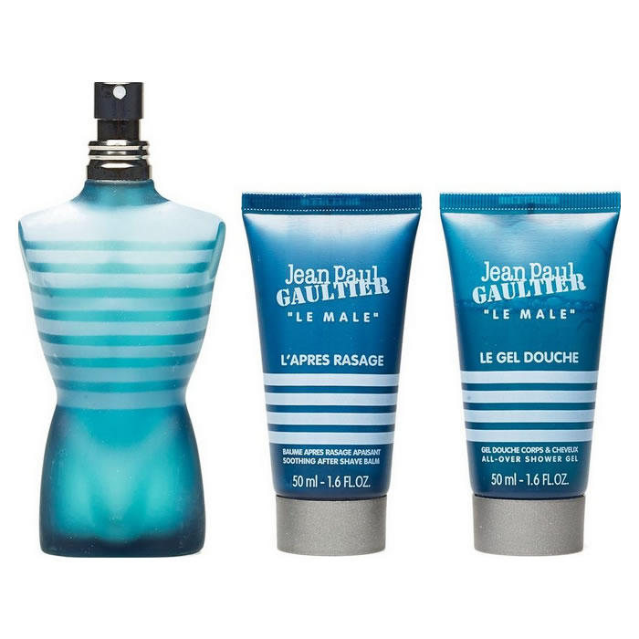 Jean Paul Gaultier Le Male Eau De Toilette Spray 125Ml Set 3 Parti 2018