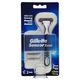 Gillette Sensor Rasoio Comp+2 Lame