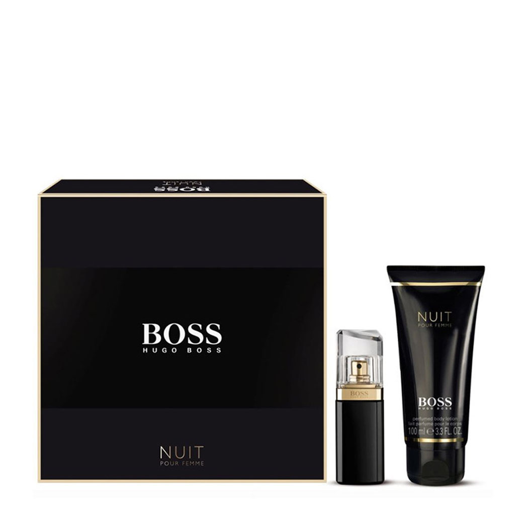 Boss Nuit Pour Femme Cofanetto Edp + Body Lotion Hugo Boss