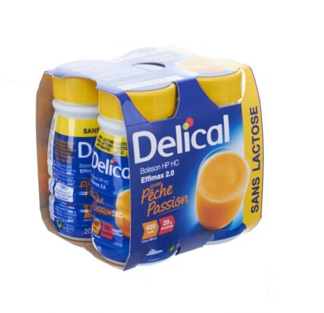 Dmf Effimax 2,0 Bevanda Gusto Pesca-Frutto Della Passione 4X200Ml