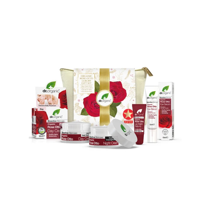 Dr. Organic Rose Otto Luxury Gift Set 2020
