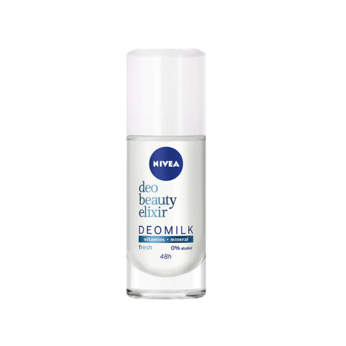Nivea Milk Beauty Elixir Fresh Deodorant Roll-On 40Ml