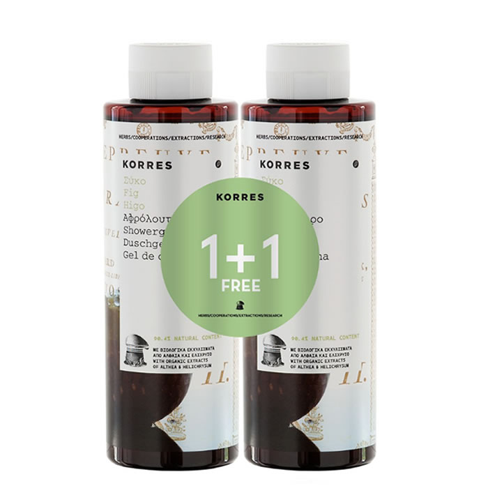 Korres Shower Gel Fig 2X250Ml